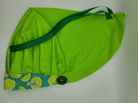 Lots of LImes (Lime Green) Bouffant Scrub Bonnet